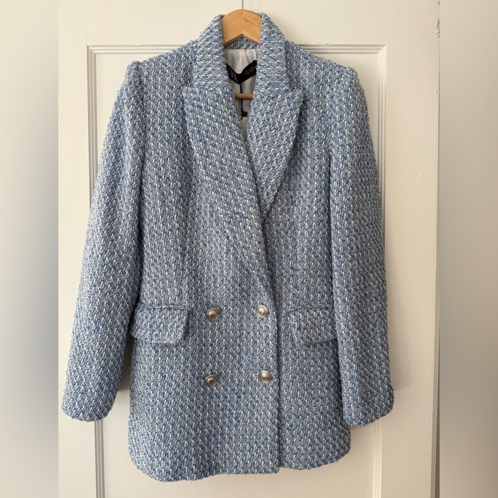 Zara Double Breasted Blazer